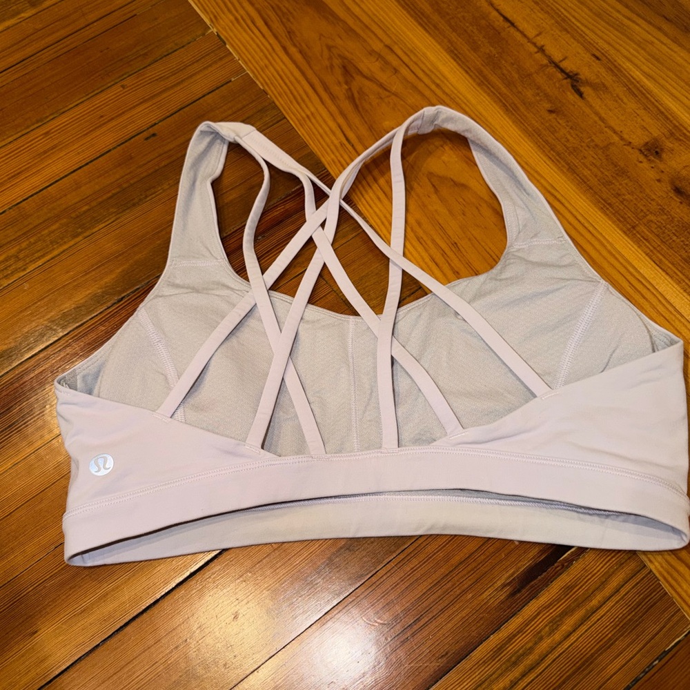 Lululemon Free to Be Serene Lilac Size 10 Sports Bra - Picture 6 of 11